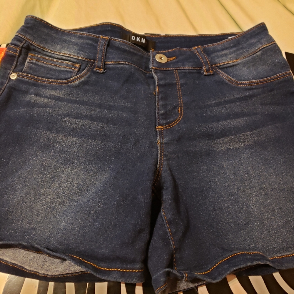 Girls DKNY jean shorts